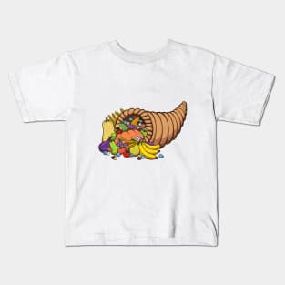 Thanksgiving Cornucopia Kids T-Shirt